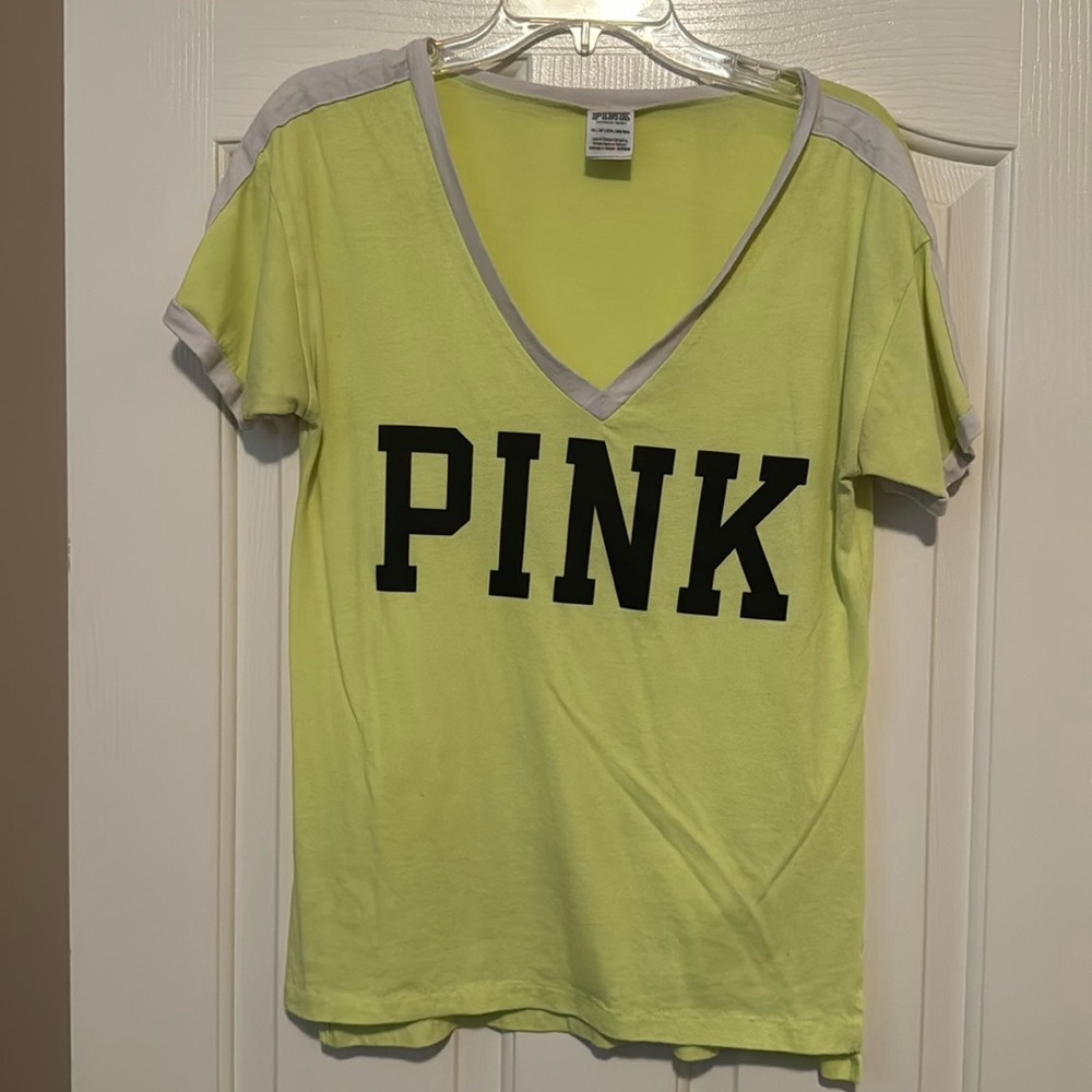 Bright Yellow V-neck